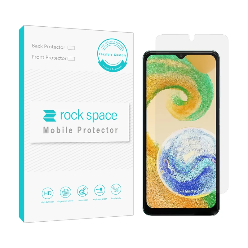 محافظ صفحه نمایش شفاف راک اسپیس مدل HyGEL مناسب برای گوشی موبایل سامسونگ Galaxy A04s