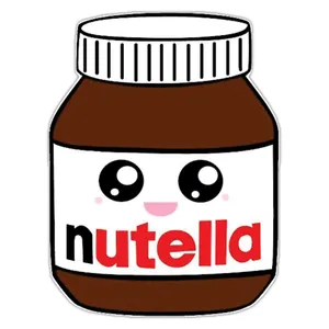 nutella3 laptop sticker
