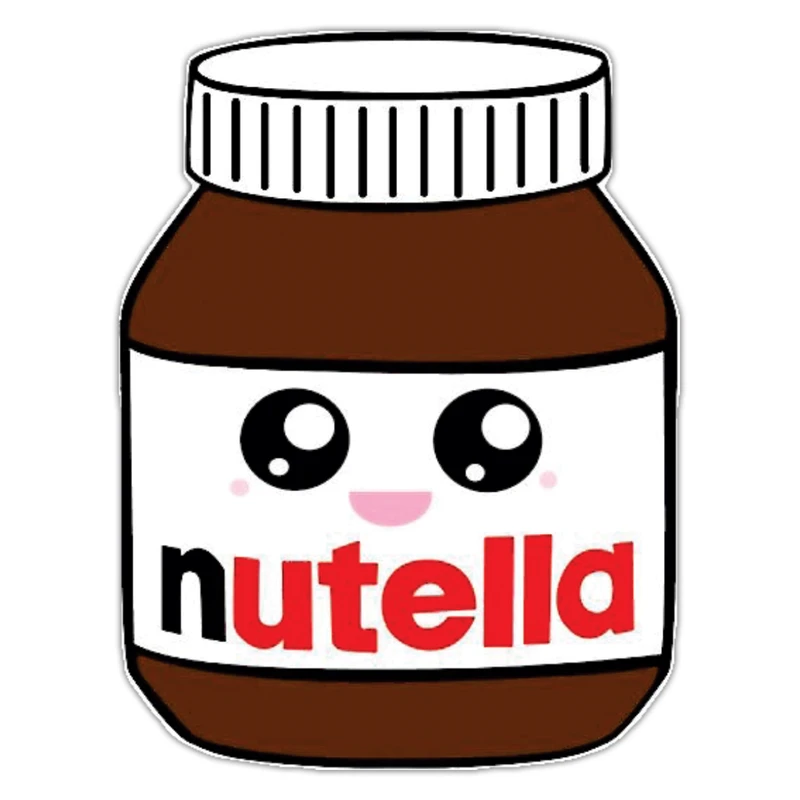 استیکر لپ تاپ طرح nutella3