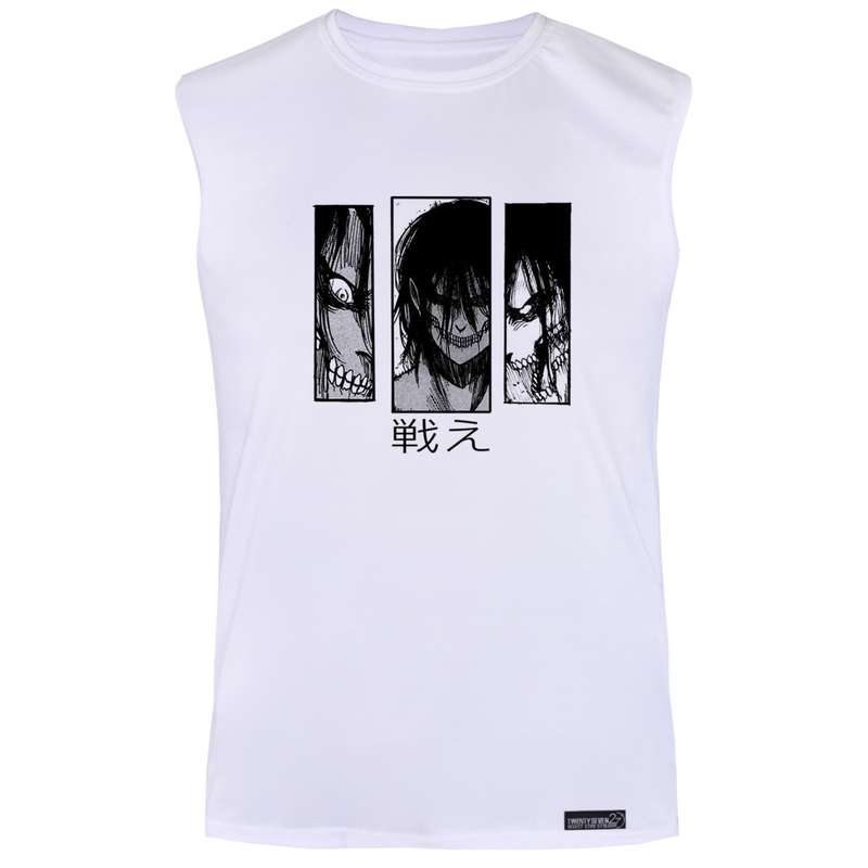 تاپ مردانه 27 مدل ATTACK ON TITAN کد WN785