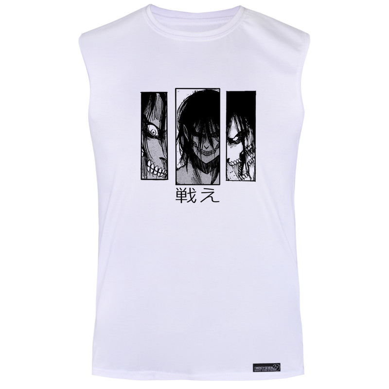 تاپ مردانه 27 مدل ATTACK ON TITAN کد WN785