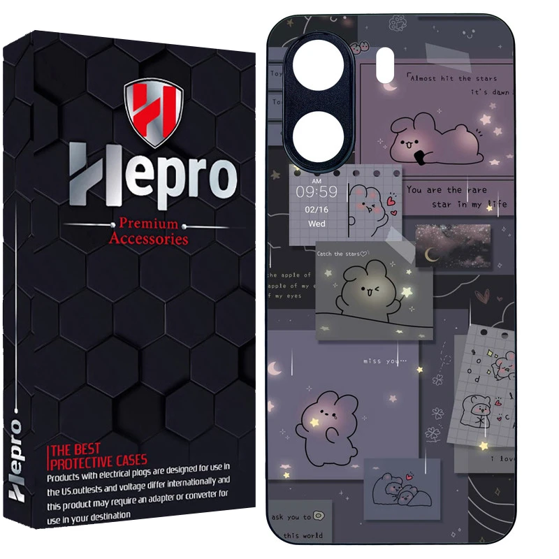 کاور هپرو طرح فانتزی مدل TPU مناسب برای گوشی موبایل شیائومی Redmi 13C