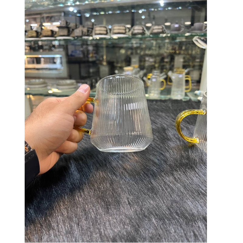 لیوان طرح شیار دار کد 1369n 102