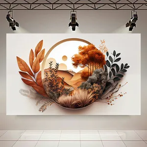  پوستر طرح بک لایت مینیمال مدل طبیعت کد PD130830