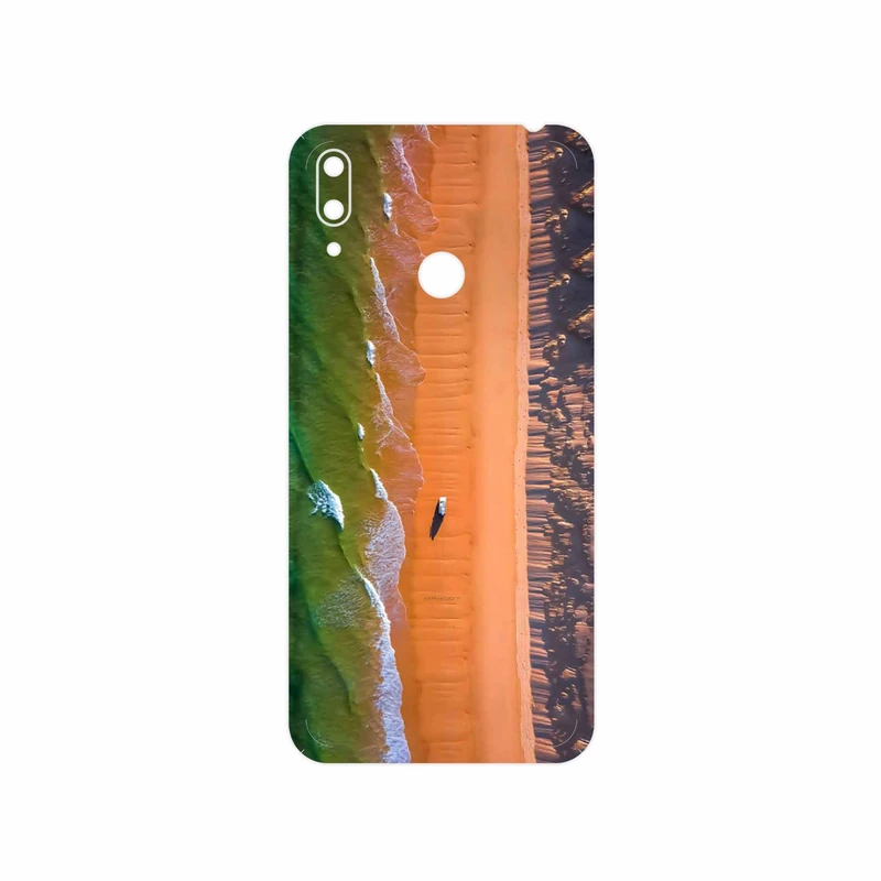 برچسب پوششی ماهوت مدل Beach and Green Sea مناسب برای گوشی موبایل هوآوی Y7 Prime 2019