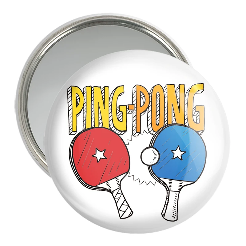 آینه جیبی خندالو مدل پینگ پنگ Ping Pong کد 27988
