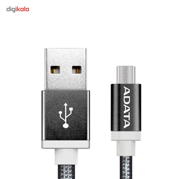 کابل تبدیل USB به microUSB ای دیتا مدل Reversible Aluminum به طول 1 متر