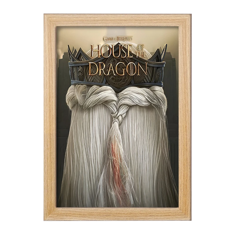 تابلو خندالو مدل خاندان اژدها (House of the Dragon) کد F10147