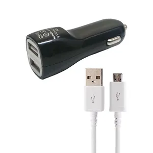 شارژر فندکی کد SI5002A به همراه کابل تبدیل MicroUSB