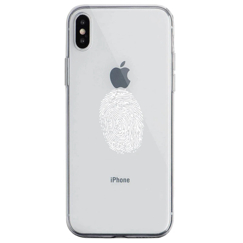 کاور مگافون طرح اثر انگشت مدل C62-W مناسب برای گوشی موبایل اپل iPhone Xs Max
