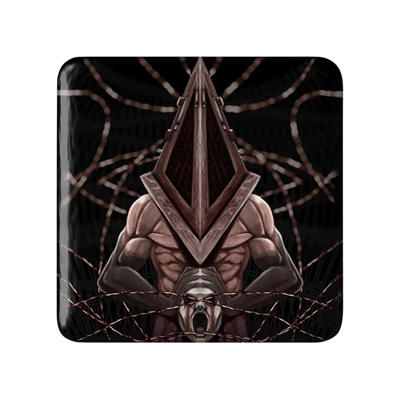 مگنت خندالو طرح بازی سایلنت هیل‌ (Silent Hill) مدل مربعی کد 34466