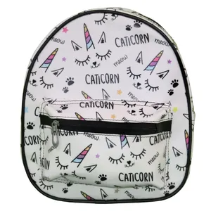 کوله پشتی بچگانه مدل چرم فانتزی کوچک کد 09