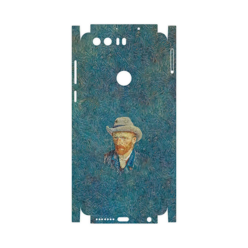 برچسب پوششی ماهوت مدل Self portrait with a gray felt hat-FullSkin مناسب برای گوشی موبایل آنر 8