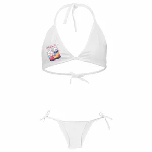 ست شورت و سوتین زنانه طرح گربه مدل 37