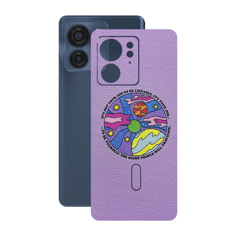 برچسب پوششی ریمکس مدل Leth طرح فانتزی مناسب برای گوشی موبایل موتورولا Edge 40