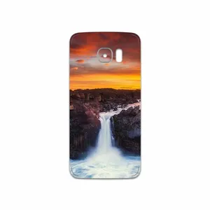 MAHOOT Waterfall Cover Sticker for Samsung Galaxy S7 Edge