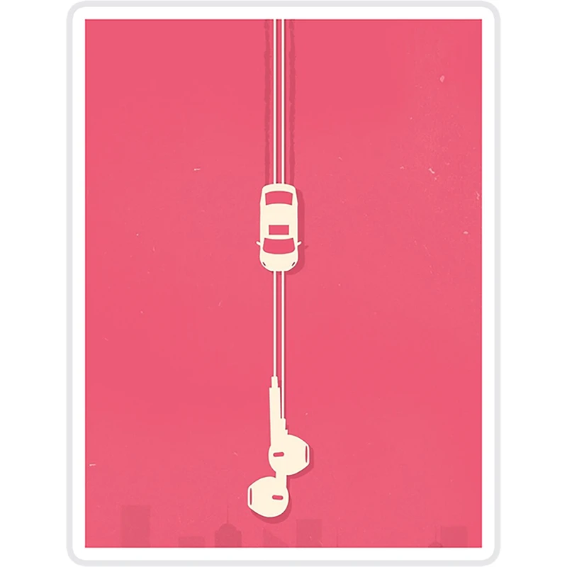 استیکر لپ تاپ طرح Baby Driver Sticker کدST123