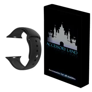 بند سرزمین اکسسوری مدل A-silicon مناسب برای اپل واچ 38 میلی متری 