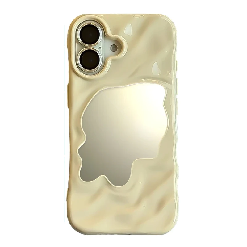 کاور مدل موج آینه دار مناسب برای گوشی موبایل اپل iphone 17