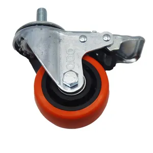 چرخ گردان آبو مدل ترمز دار کد  YPT- PICHI-75*32MM