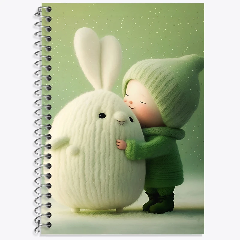 دفتر نت موسیقی 50 برگ خندالو طرح کودکانه کیوت کد N4074