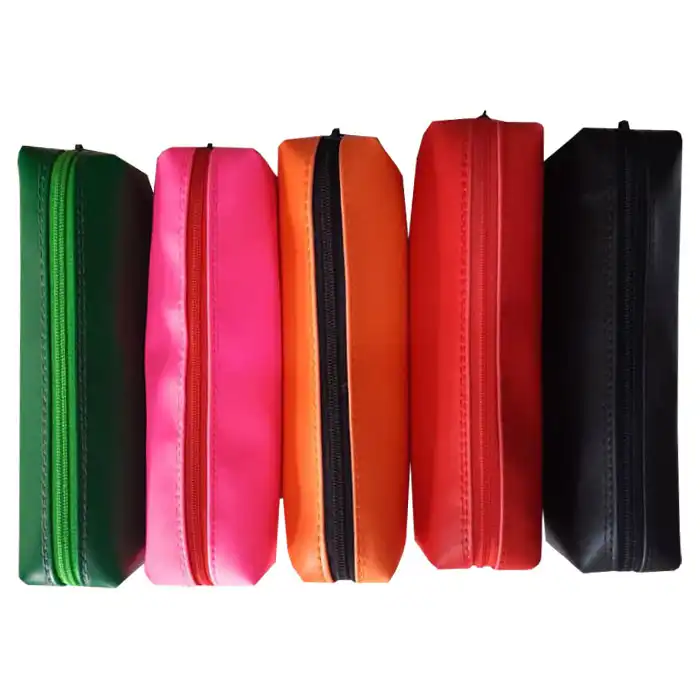 جامدادی مداد سفید مدل چرمی