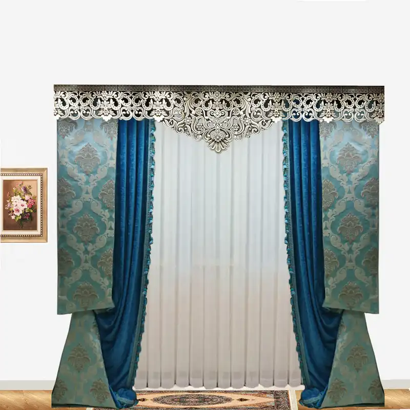 والان پرده باربد کد B06 سایز 330×70 سانتی متر