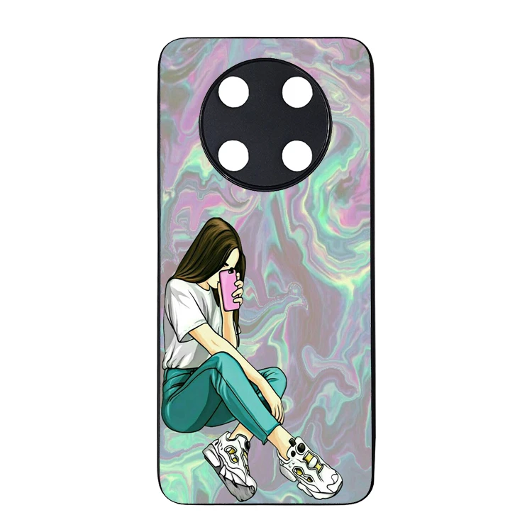 کاور گالری وبفر طرح دختر مناسب برای گوشی موبایل هوآوی nova y90