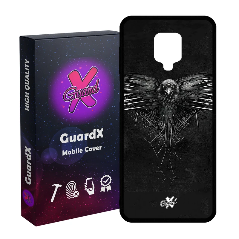 کاور گارد ایکس طرح گات مدل Glass10426 مناسب برای گوشی موبایل شیائومی Redmi Note9 Pro/Note 9 Pro Max/Redmi Note 9S/MI Poco M2 Pro