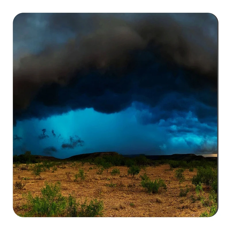  مگنت طرح باران در بیابان کد NIM1304 