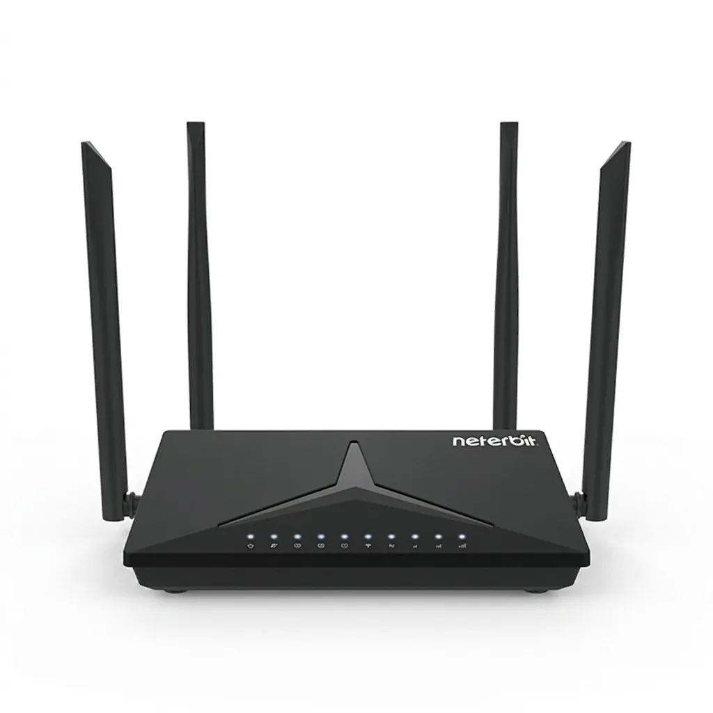 مودم روتر 4G نتربیت مدل NWR-M920 با پشتیبانی از شبکه LTE تا سرعت دانلود 150 مگابیت بر ثانیه، 3 پورت اترنت 10/100، نصب آسان، فایروال دوگانه SPI و NAT و رمزگذاری WPA/WPA2 برای اتصال پایدار و ایمن اینترنت