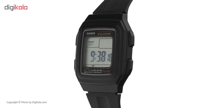 ساعت مچی دیجیتالی مردانه کاسیو مدل F-201WA-1ADF