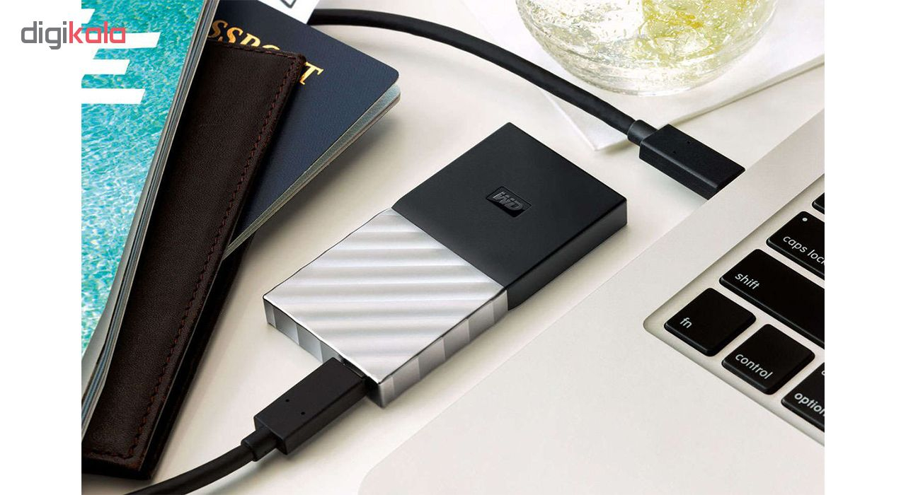 اس اس دی اکسترنال وسترن دیجیتال مدل MY PASSPORT ظرفیت 512 گیگابایت