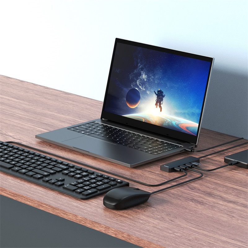 هاب 4 پورت USB 3.0 بیسوس مدل UltraJoy Exoansion