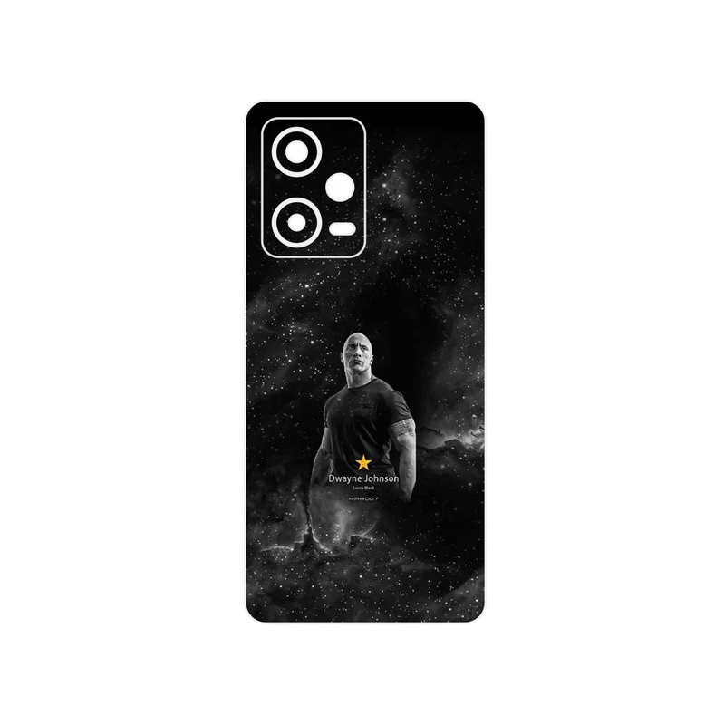 برچسب پوششی ماهوت مدل Dwayne Johnson مناسب برای گوشی موبایل شیائومی Redmi Note 12 Pro