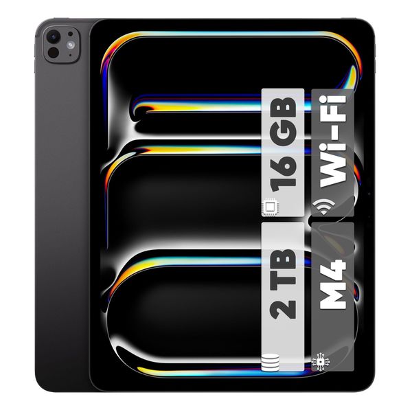تبلت 13 اینچی اپل مدل iPad Pro 2024 M4 Wi-Fi Standard Glass ظرفیت 2 ترابایت و رم 16 گیگابایت 