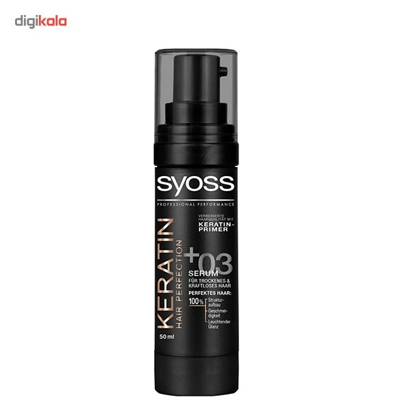 سرم تقویت کننده سایوس مدل Keratin Hair Protection حجم 50 میلی لیتر