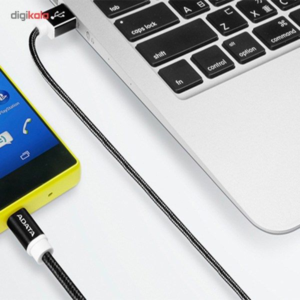 کابل تبدیل USB به microUSB ای دیتا مدل Reversible Aluminum به طول 1 متر main 1 6