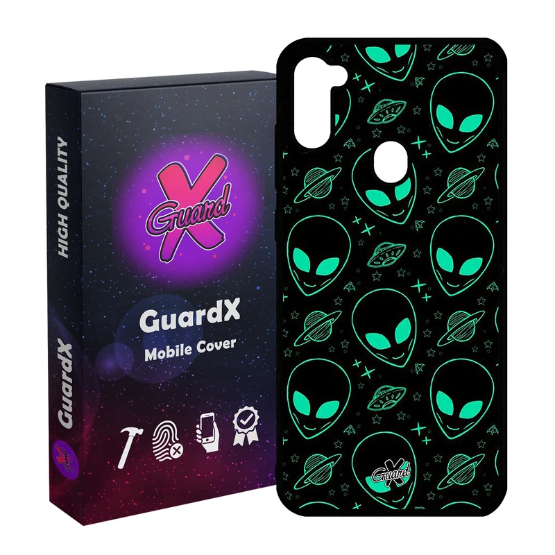 کاور گارد ایکس طرح Alien مدل Glass10200 مناسب برای گوشی موبایل سامسونگ Galaxy A11 / M11