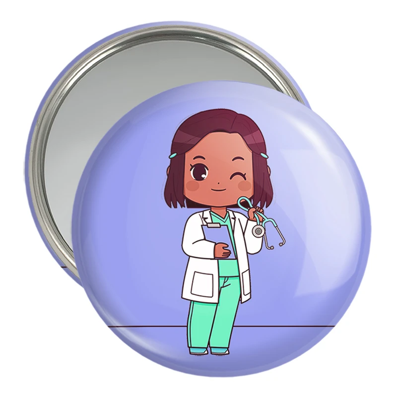 آینه جیبی خندالو مدل پزشک و پرستار کودکانه کد 36489