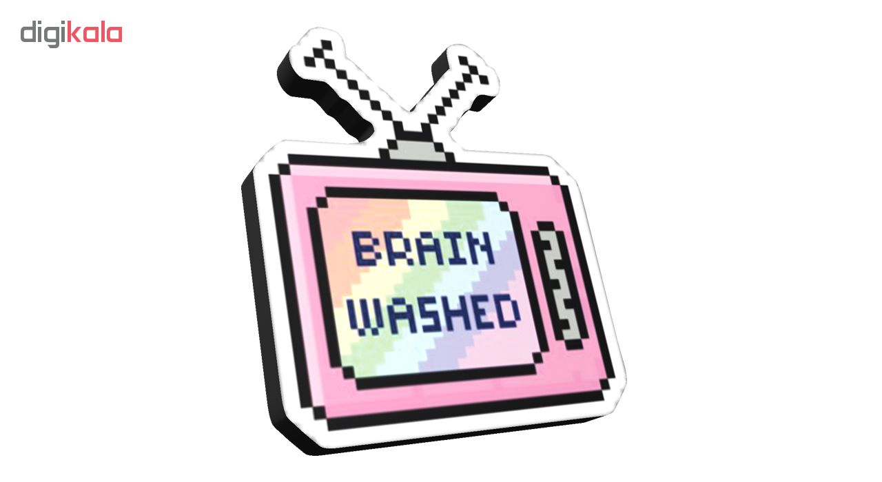  استیکر طرح Brain Washed