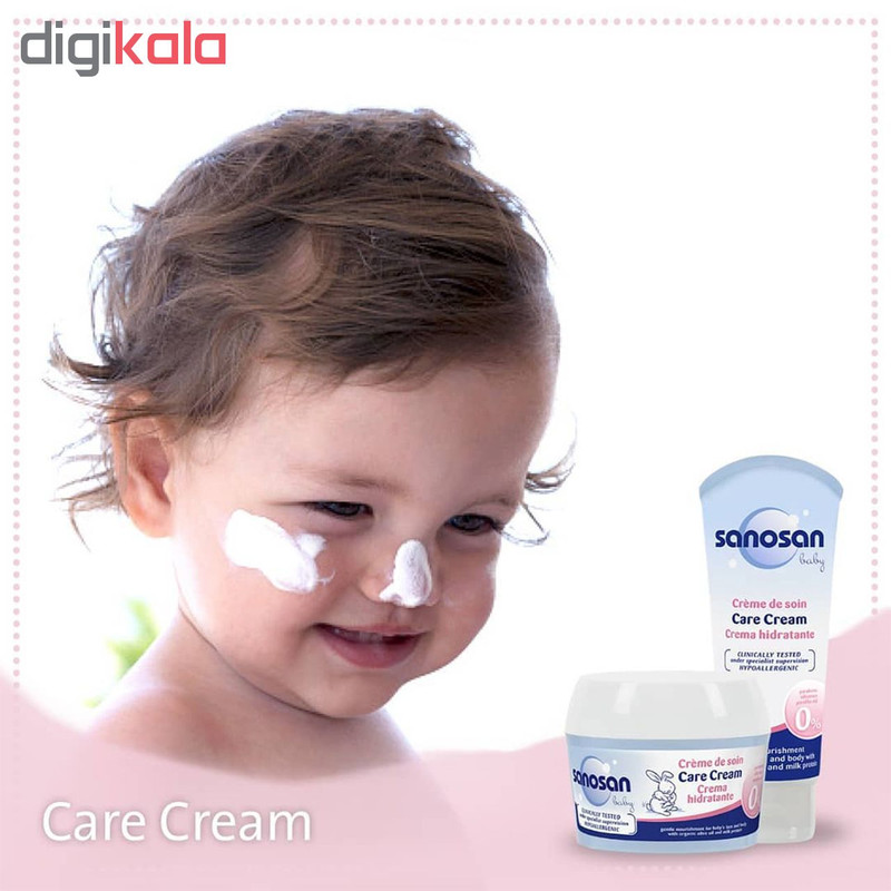 کرم مرطوب کننده کودک سانوسان مدل Care Cream حجم 75 میلی لیتر کرم مرطوب کننده کودک سانوسان مدل Care Cream حجم 75 میلی لیتر