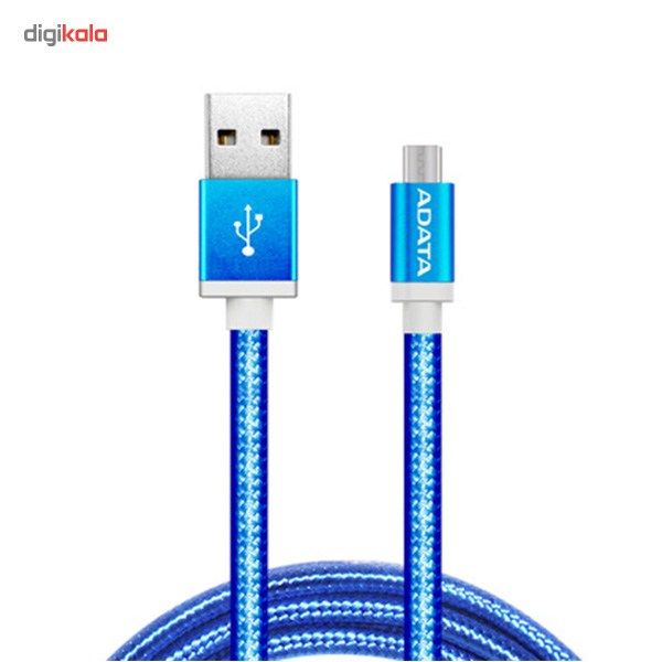 کابل تبدیل USB به microUSB ای دیتا مدل Reversible Aluminum به طول 1 متر main 1 7