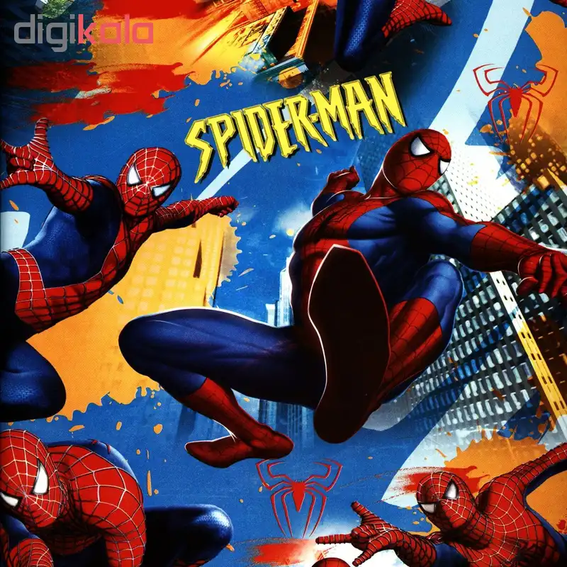 کاغذ کادو گلاسه طرح اسپایدرمن بسته 5 عددی