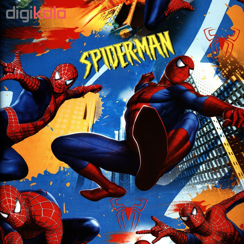 کاغذ کادو گلاسه طرح اسپایدرمن بسته 5 عددی