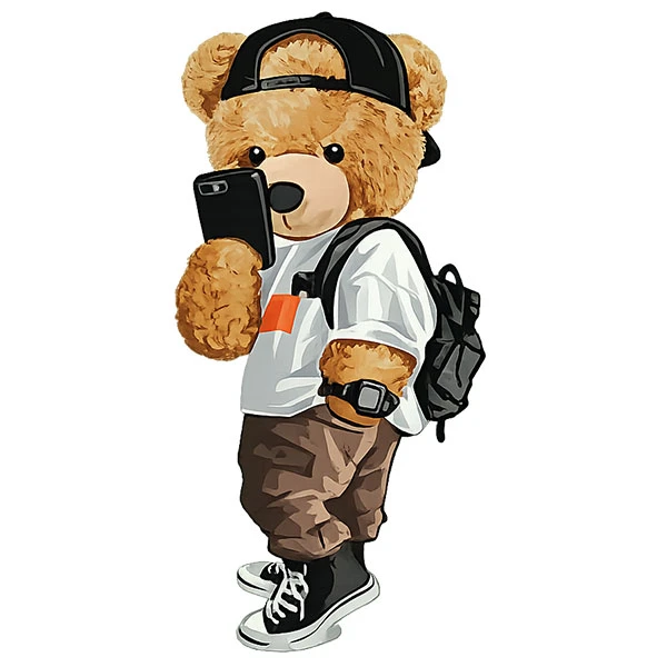 استیکر پارچه و لباس کارنیلا مدل ka-57