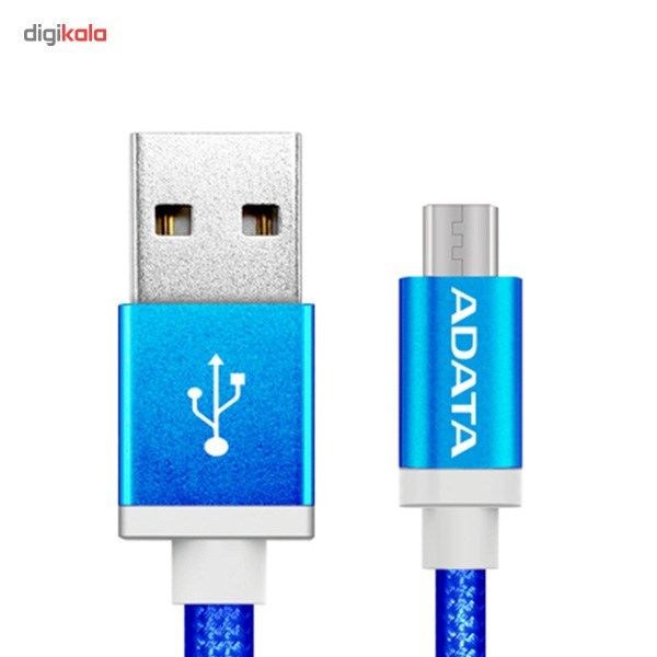 کابل تبدیل USB به microUSB ای دیتا مدل Reversible Aluminum به طول 1 متر main 1 8