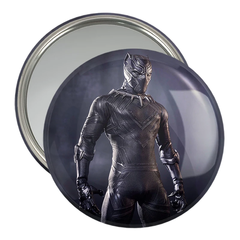 آینه جیبی خندالو مدل پلنگ سیاه مارول Marvel  کد 19386