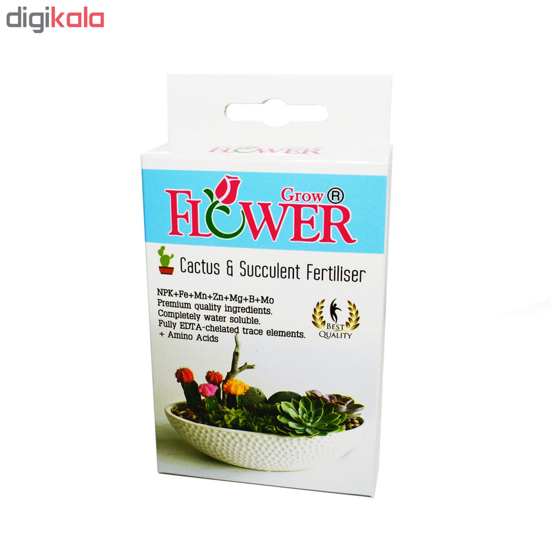 کود کاکتوس و ساکولنت فلاور گرو کد 02 وزن 80 گرم کود کاکتوس و ساکولنت فلاور گرو کد 02 وزن 80 گرم