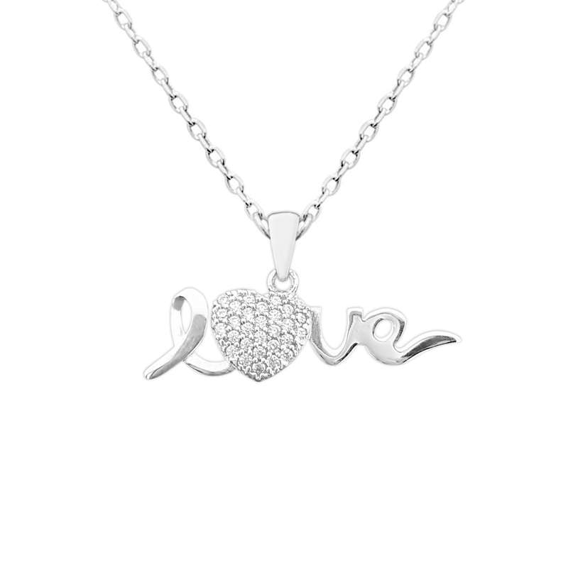 گردنبند نقره زنانه مدل FL126